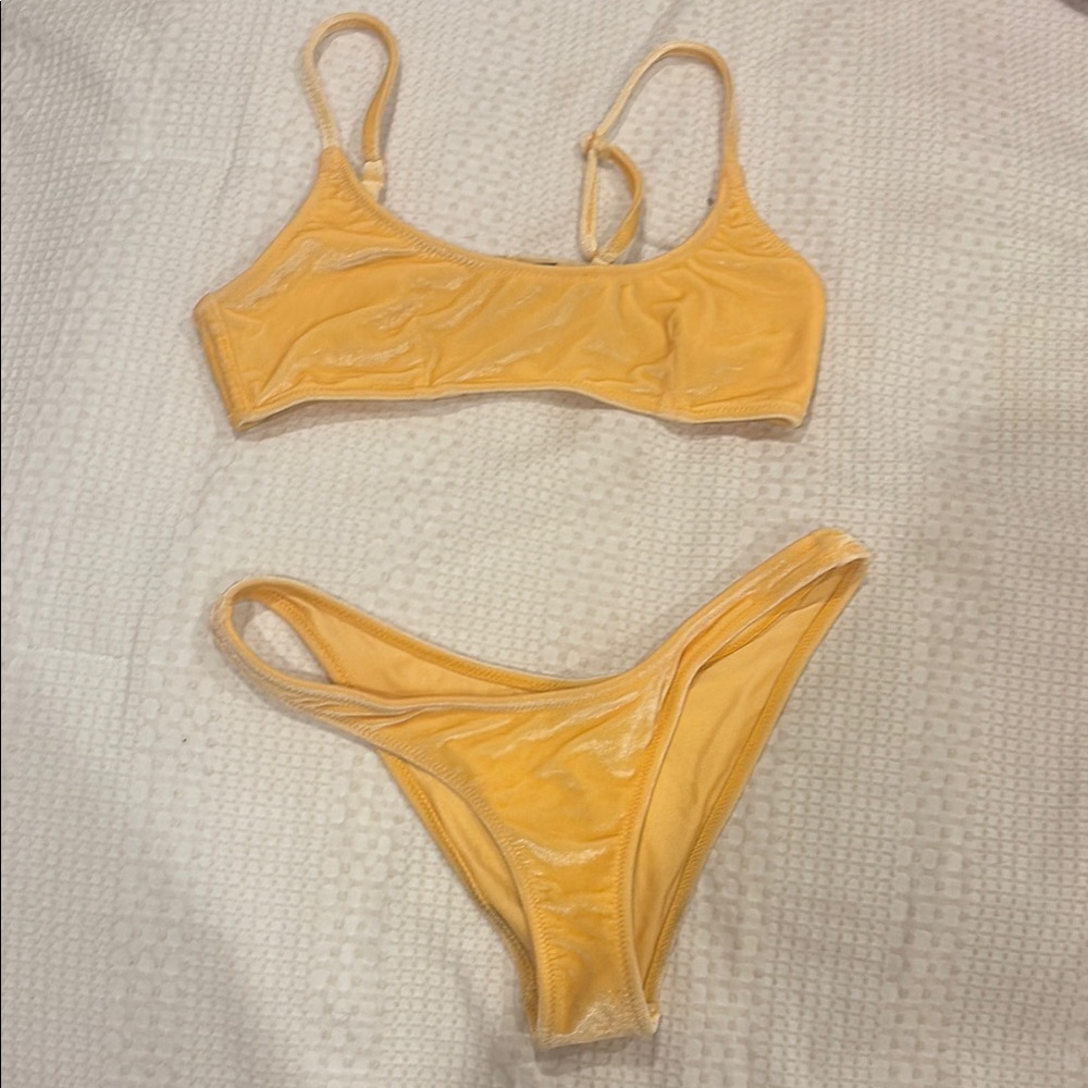 Triangl Swimwear Vibrant Yellow Bikini